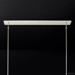 Fontanelle Vintage Glow Linear Chandelier 54"