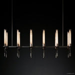 Fontanelle Vintage Glow Linear Chandelier 54"