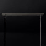 Fontanelle Vintage Glow Linear Chandelier 54"