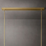Fontanelle Vintage Glow Linear Chandelier 54"