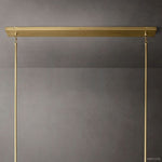 Fontanelle Vintage Glow Linear Chandelier 54"