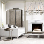 Fontanelle Vintage Glow Round Chandelier 58"