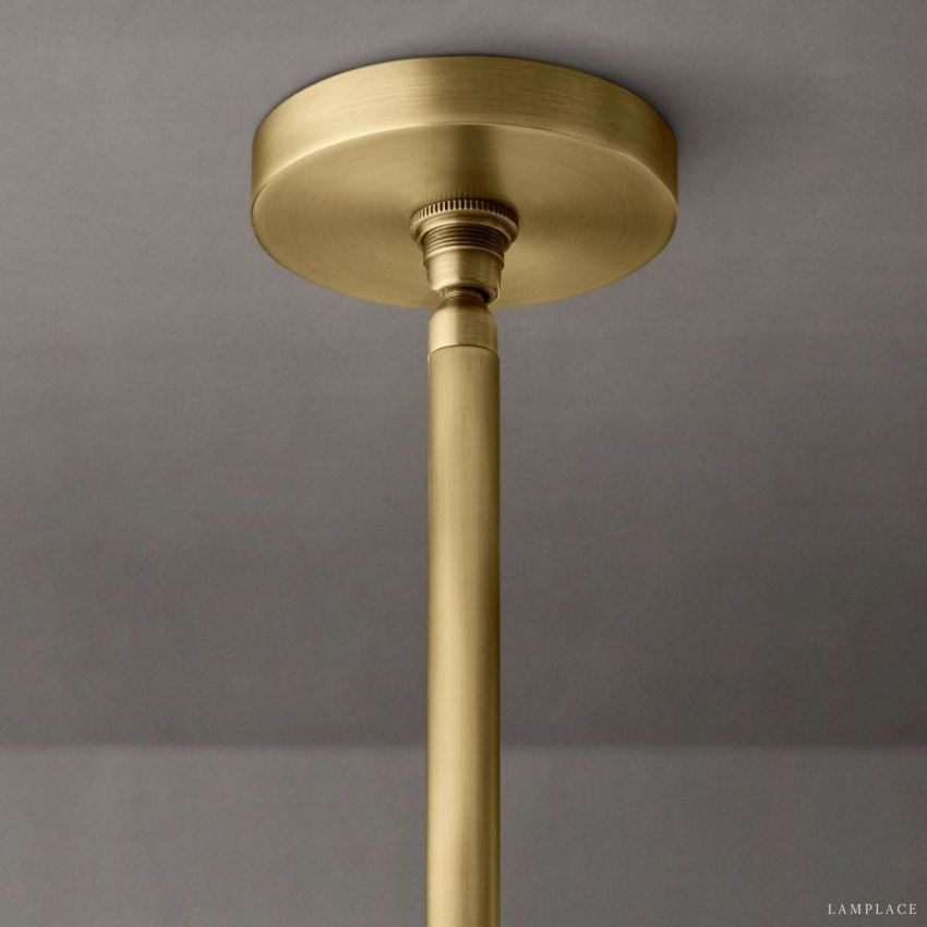 Fontanelle Vintage Glow Round Chandelier 58"