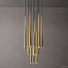 Aquitaine Faceted Cluster Round Chandelier 18"