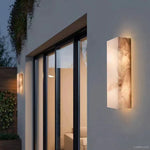 Rivage Veined Alabaster Wall Sconce