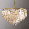 Odeon Deco Prism Round Chandelier 44"