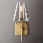 Fulham Tapered Glass Wall Sconce