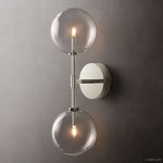 Lucelle Glass Globe Linear Wall Sconce