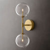 Lucelle Glass Globe Linear Wall Sconce
