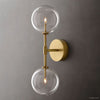 Lucelle Glass Globe Linear Wall Sconce