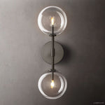 Lucelle Glass Globe Linear Wall Sconce