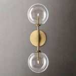 Lucelle Glass Globe Linear Wall Sconce