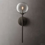 Lucelle Glass Globe Wall Sconce