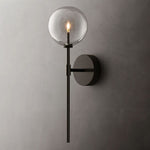 Lucelle Glass Globe Wall Sconce
