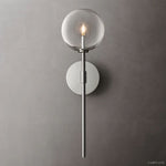Lucelle Glass Globe Wall Sconce