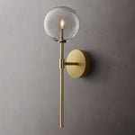 Lucelle Glass Globe Wall Sconce