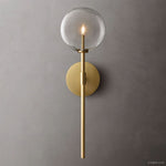 Lucelle Glass Globe Wall Sconce