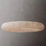 Halo Stranded Crystal Round Chandelier 59"
