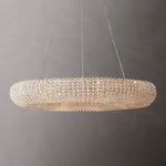 Halo Stranded Crystal Round Chandelier 32"