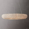 Halo Stranded Crystal Round Chandelier 41"