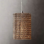 Halo Stranded Crystal Pendant Light
