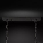 Harlow Faceted Crystal Rectangle Chandelier 62"