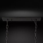 Harlow Faceted Crystal Rectangle Chandelier 42"