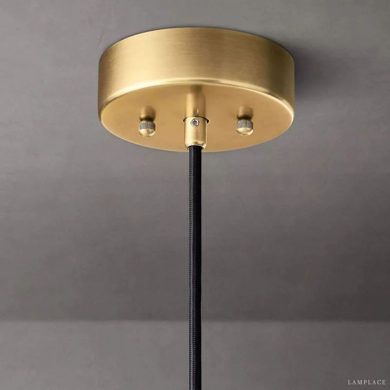 Harlow Faceted Calcite Pendant Light
