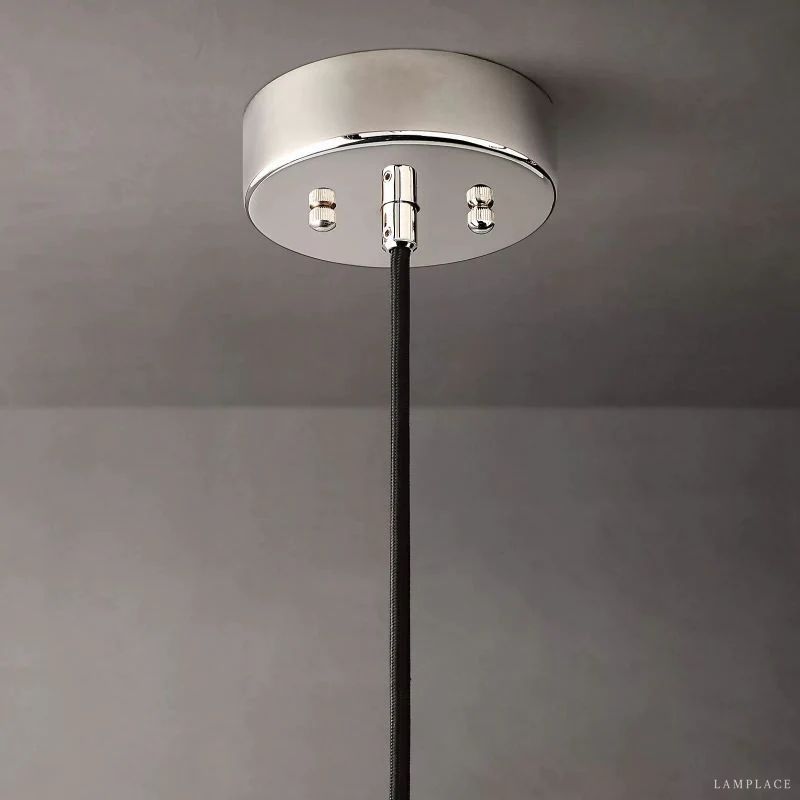 Harlow Faceted Calcite Pendant Light