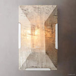 Harlow Faceted Calcite Wall Sconce
