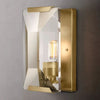 Harlow Faceted Crystal Wall Sconce