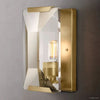 Harlow Faceted Crystal Wall Sconce
