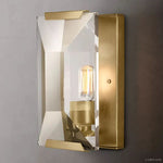 Harlow Faceted Crystal Wall Sconce