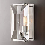 Harlow Faceted Crystal Wall Sconce