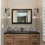 Hemisphere Delicate Crystal Wall Sconce