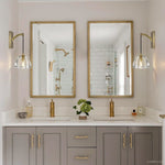 Hemisphere Delicate Crystal Wall Sconce