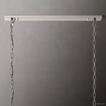 Harlow Faceted Crystal Rectangle Chandelier 74"