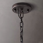 Harlow Faceted Calcite Round Chandelier 31"