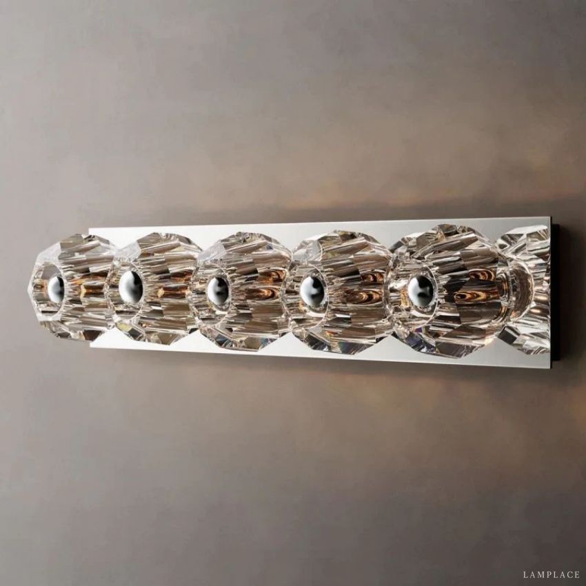 Boule De Radiant Crystal Linear Wall Sconce