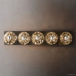Boule De Radiant Crystal Linear Wall Sconce