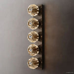 Boule De Radiant Crystal Linear Wall Sconce