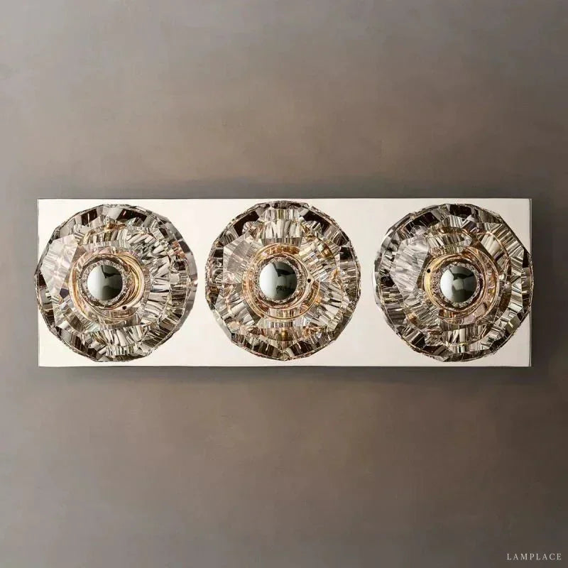 Boule De Radiant Crystal Linear Wall Sconce