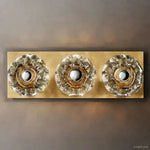 Boule De Radiant Crystal Linear Wall Sconce