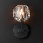 Boule De Radiant Crystal Short Wall Sconce