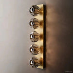 Boule De Radiant Crystal Linear Wall Sconce