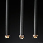 Aquitaine Faceted Cluster Linear Chandelier 72"
