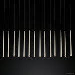 Aquitaine Faceted Cluster Linear Chandelier 72"