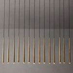 Aquitaine Faceted Cluster Linear Chandelier 72"