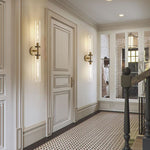Lambert Cylindrical Glass Double Wall Sconce