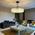 Marignan Modern Crystal Round Chandelier 36"